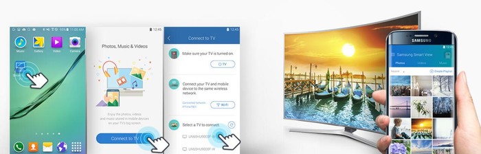 三星電視怎么投屏 三星電視怎么投屏