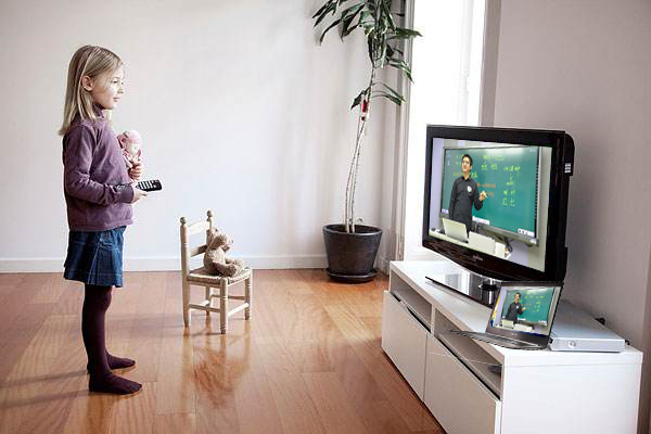 手機投屏到電視看網課視頻 手機投屏到電視看網課視頻