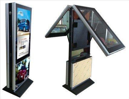 雙面立式廣告機(jī)怎么跟電腦無線連接 雙面立式廣告機(jī)怎么跟電腦無線連接