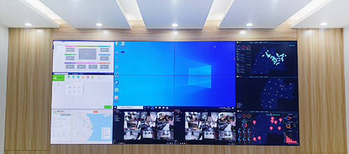 多臺電腦投屏拼接屏 多臺電腦投屏拼接屏