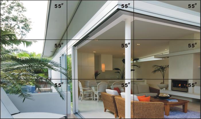 電腦投屏拼接大屏幕 電腦投屏拼接大屏幕