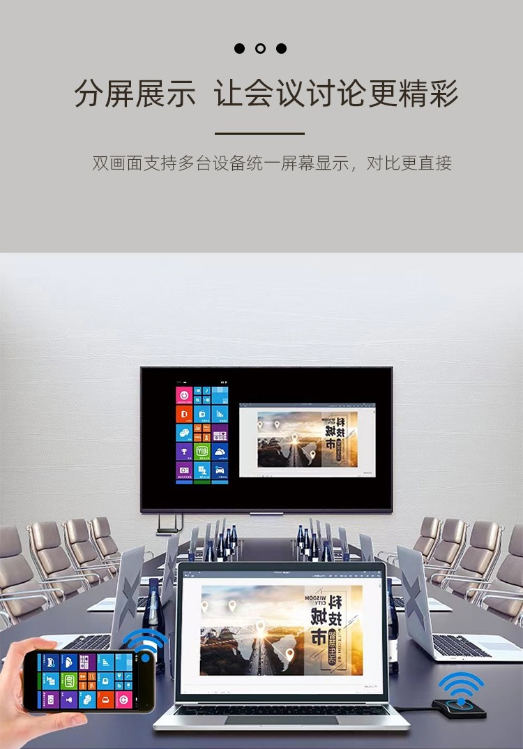 兩畫面投屏器 兩畫面投屏器